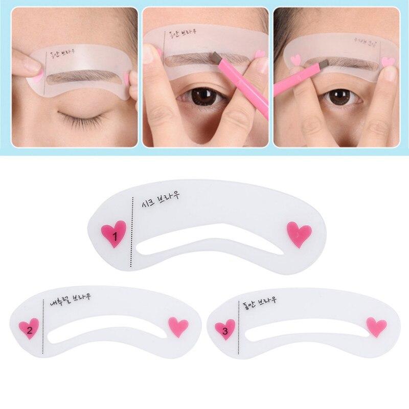 Eyebrow Stencil Set
