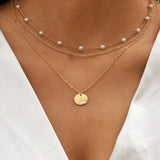 CrystalCharm Layered Pendant