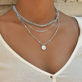 CrystalCharm Layered Pendant