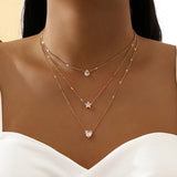CrystalCharm Layered Pendant