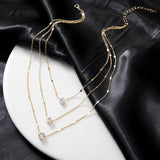 CrystalCharm Layered Pendant