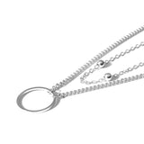 CrystalCharm Layered Pendant